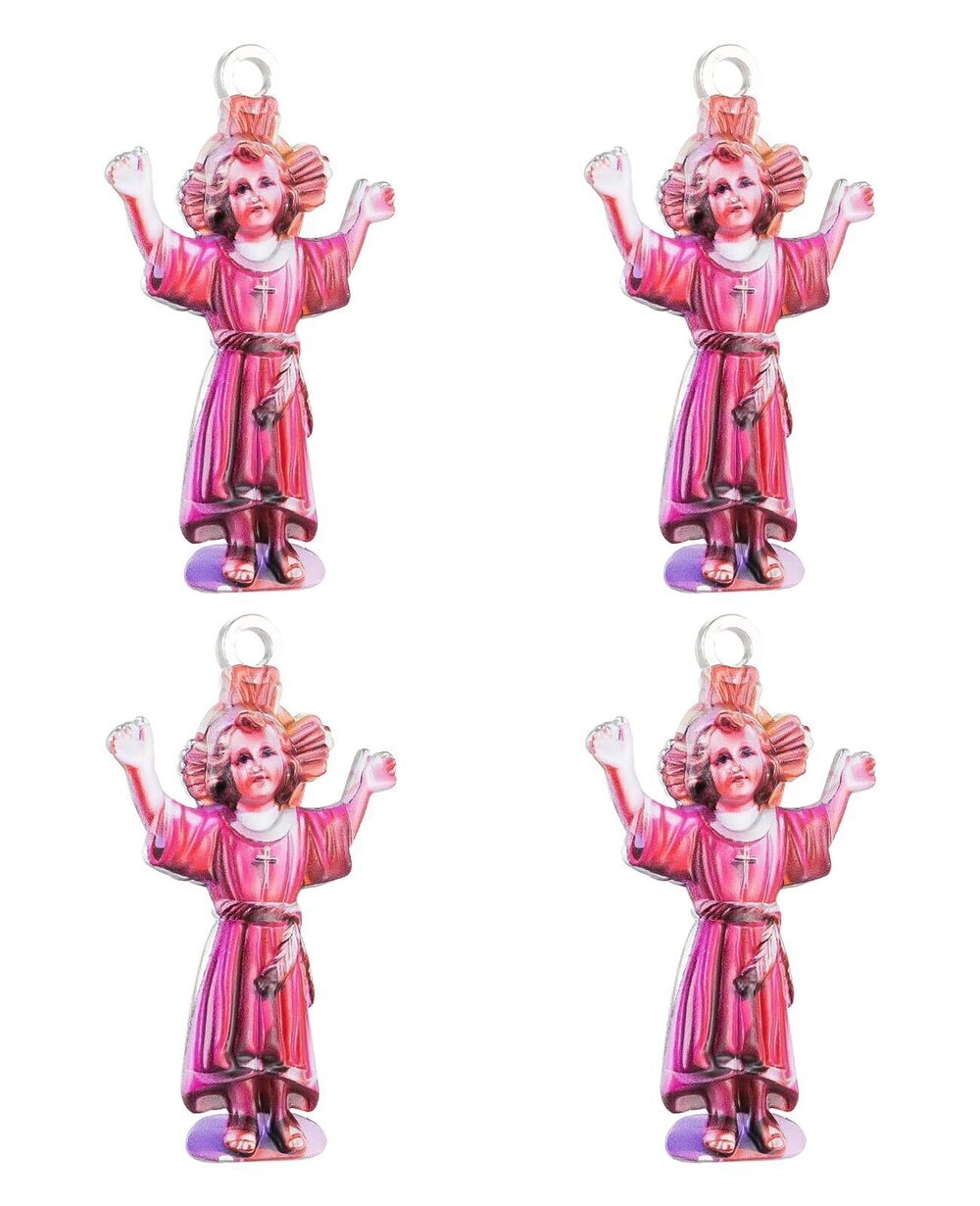 2246 Divino Niño Jesús Divine Infant Jesus Enamel Pendant 4pcs-divine